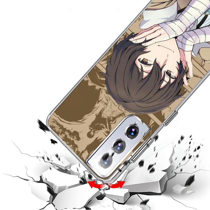 Bungo Stray Dogs Dazai Phone Case For Samsung Galaxy S24 S25 Edge S26 Ultra S23 S22 S21 Plus S20 FE + Personalized Print Cover G