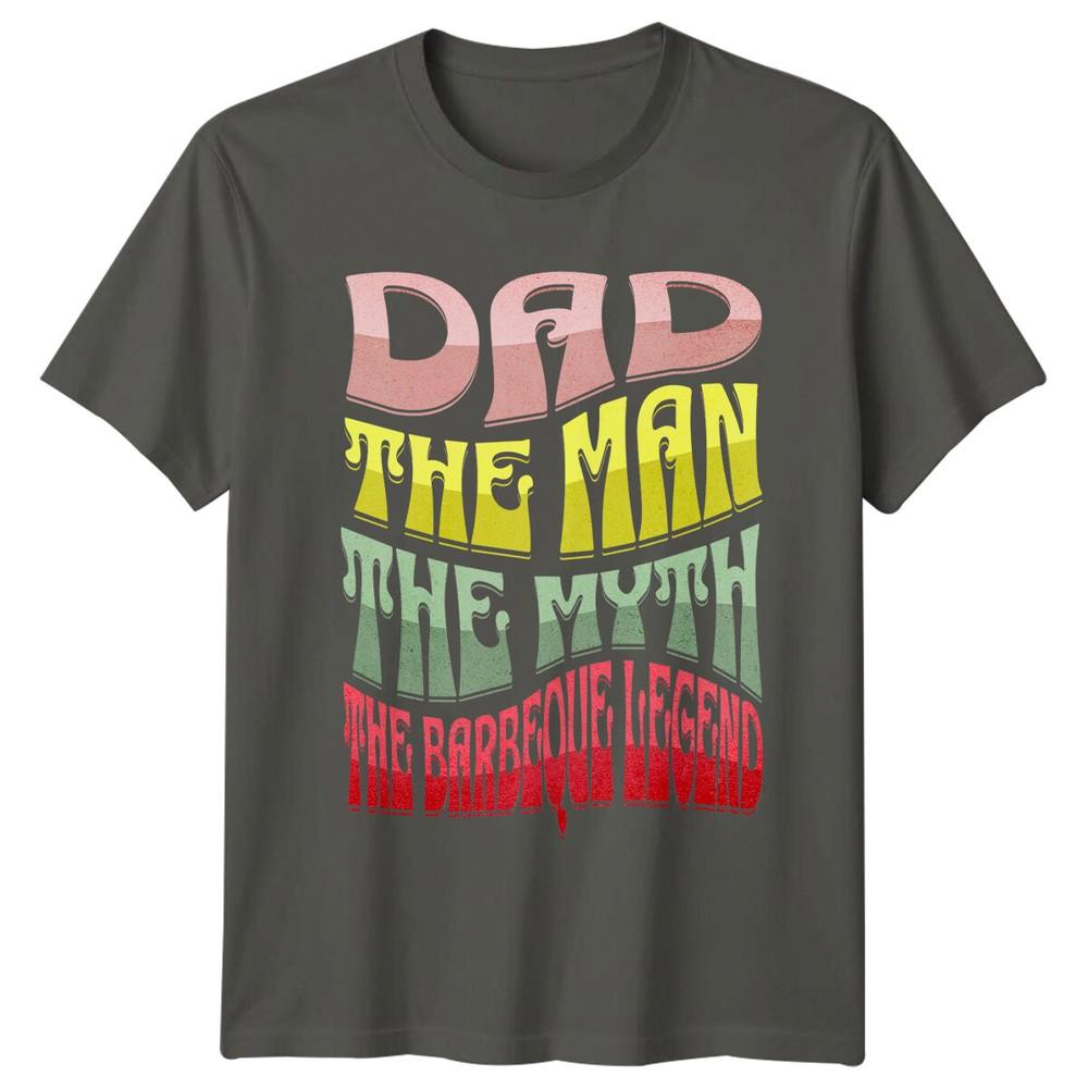 Dad The Unisex The Myth Barbeque Legend TShirt Fathers Day Gift