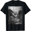 Gustave Dore Archangel Michael and Angels Fighting Dragon T-Shirt(1)