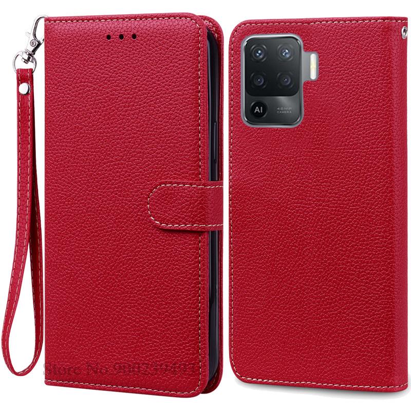 Reno5 Lite Case For OPPO Reno 5 Lite Case Wallet Flip Cover For Reno5 F/Reno5 Z Phone Case For Reno 5F 5Z 5lite Cover Fundas