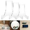Clear Display Easel Stand Acrylic Book Stand Easel Stand Flat Plate Stand  Book