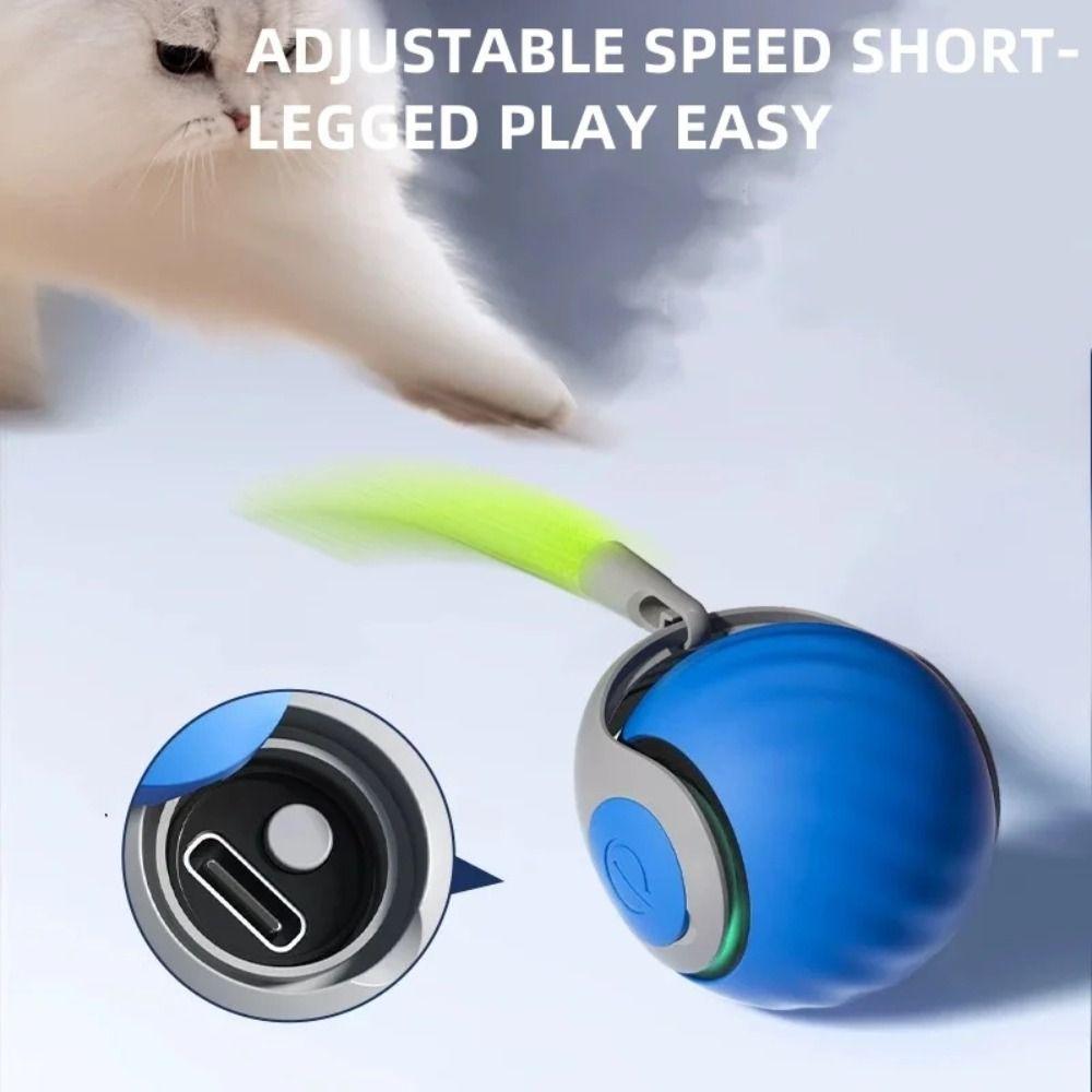 Smart Pet Toy Ball Automatic Moving Pet Eletronic Smart Ball Cat Interactive Ball Puppy Cat Toys