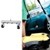 High Pressure Washer Water Broom Undercarriage Cleaner Sidewalk Versatile Degree Swivel Wheels for