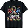 Autism Awareness Support Squad Family Graphic Unisex T-Shirt