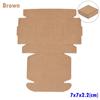 10pcs 9sizes Small Gift Craft Handmade Kraft Paper Box Wrapping Cardboard Package Candy Storage