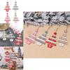 Cheerful Wooden Christmas Ornaments For Tree Home And Festive Party Decor