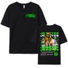 Rapper Jc Reyes Tour 2025 Double Sided Printed Tee Shirt Men Women Harajuku Fashion Gothic Tshirt Summer Comfort Cotton T Shirt
