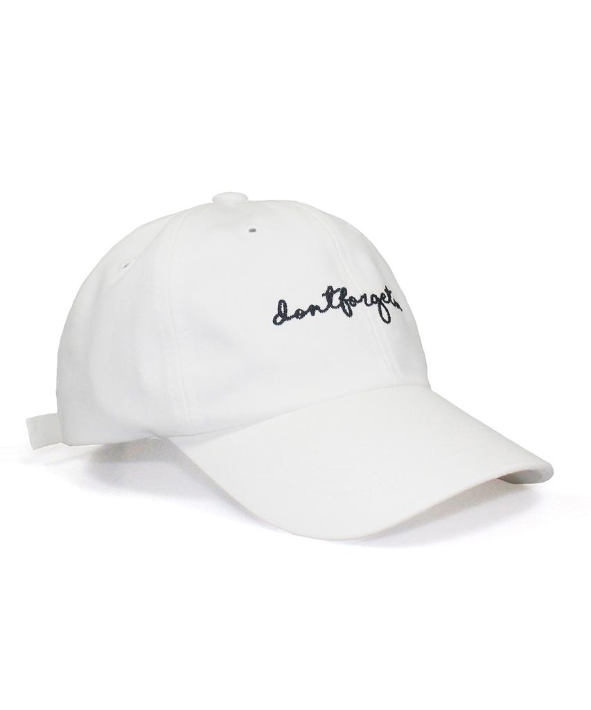 Donpogesmi Script 2 White Ball Cap