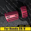 For Honda CR-V CRV 2012 2013 2014 2015 2016 2017 2018 2019 2020 2024 2024 2024 Car Fuel Brake Pedals Cover Non-Slip Case Pads