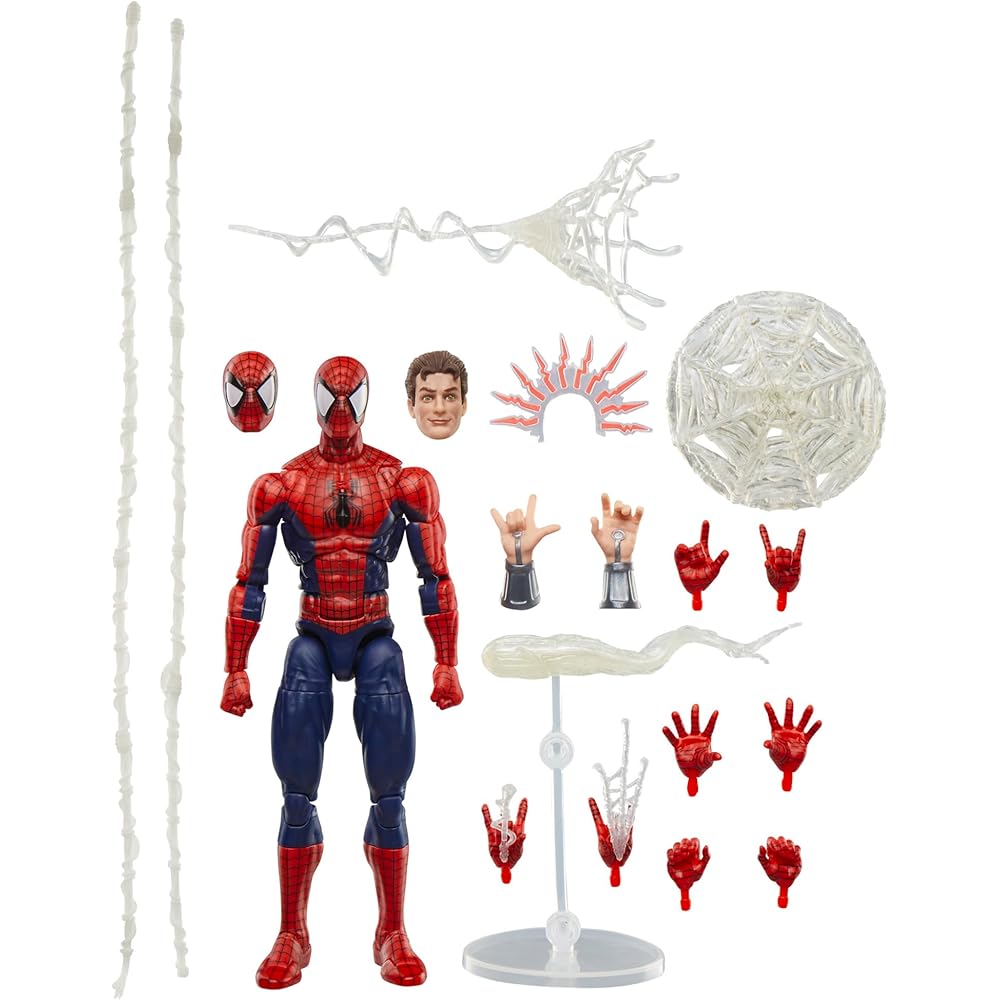 Hasbro Marvel Legends Maximum Series Spider-Man, Deluxe Spider-Man Comic Book Collectible 15cm Action Figure with Incredible Articulation and Amazing