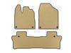 EVA Mats (2 Rows, Beige) for Honda Pilot 2015-2022