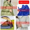 1PC Self-Adhesive Down Jacket Patches for Men & Women Seamless High-End Repair for Clothing Holes