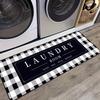 1PC Laundry Charactor Pattern Laundry Decor Kitchen Rugs Non-Slip Door Mats Pop Living Room Rugs Bath Mat Carpet for Home Sink