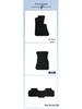 Compatible BMW 5 Series (2018-2023) Black Nylon Floor Mats - Full Coverage, Dirt-Resistant