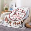 Custom Name Ajax Amsterdam Flannel Blanket, High quality Comfortable for All Seasons, Home Decor, Warmth and Comfort