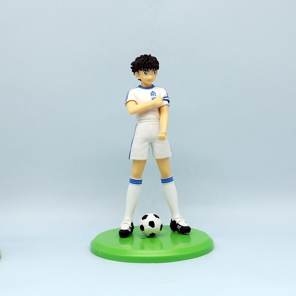 Anime Figure 18cm Tsubasa Ozora Tsubasa PVC Hyuuga Kojirou/Wakabayashi Genzou Action Figurine Collection Model Playthings