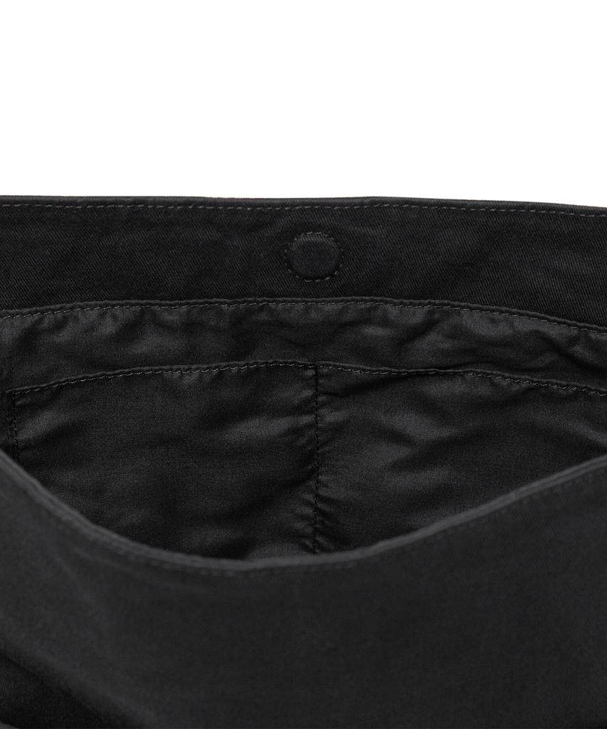 The Coldest Moment Tcm Stitch Washed Cross Bag (Black)
