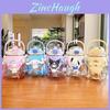 Chuhe Cartoon Plastic Straw Cup Large Capacity Leak-proof Purple Color 820ml