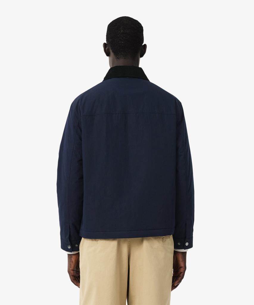 LACOSTE Men'S Corduroy Collar Jacket Bh3585-56N Mxq
