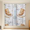 2 Stück Curta, Sternenwolkenmond-Teddybär, Süßer Stil, Geeignet für Schlafzimmer und Wohnzimmer, Stangentaschendesign