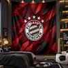 Tapisserie murale Tissu imprimé Bayern Munich pour salon chambre décoration intérieure
