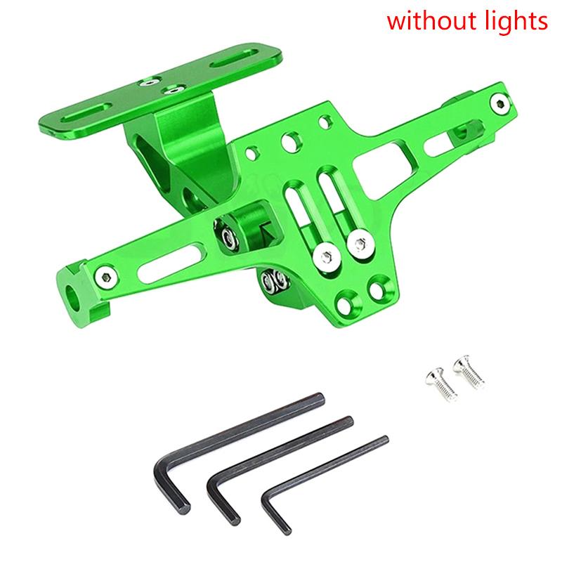 Suport de montare a plăcuței de înmatriculare din spate a motocicletei modificată din aluminiu CNC reglabil MSX