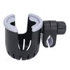Stroller Cup Bottle Holder with 2 Ears Plastic Stable for Walkers Wheelchairs Shopping Carts
