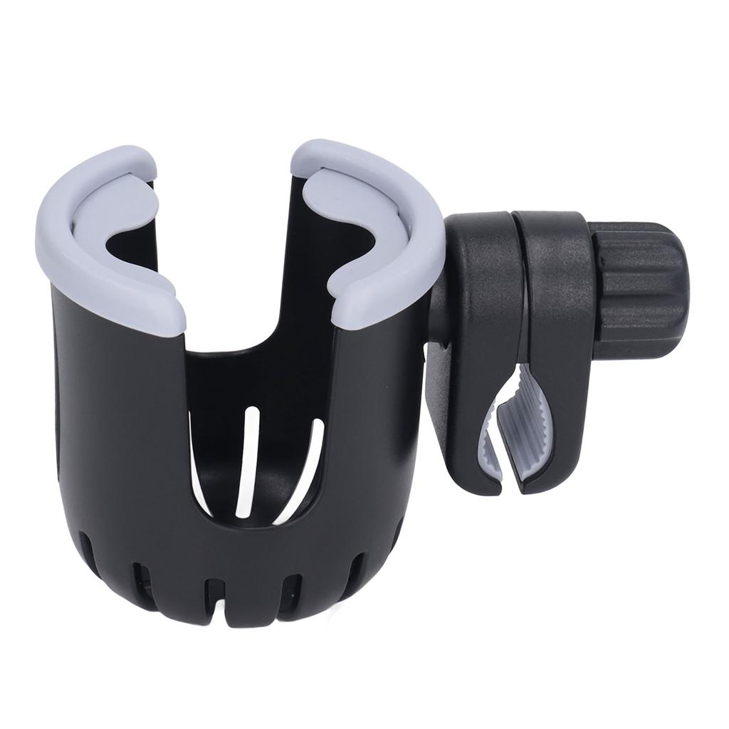 Stroller Cup Bottle Holder with 2 Ears Plastic Stable for Walkers Wheelchairs Shopping Carts