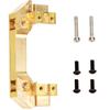 Brass Servo Fixing Mount Fit for Traxxas TRX 4 RC Crawler Car Upgrade Accessory