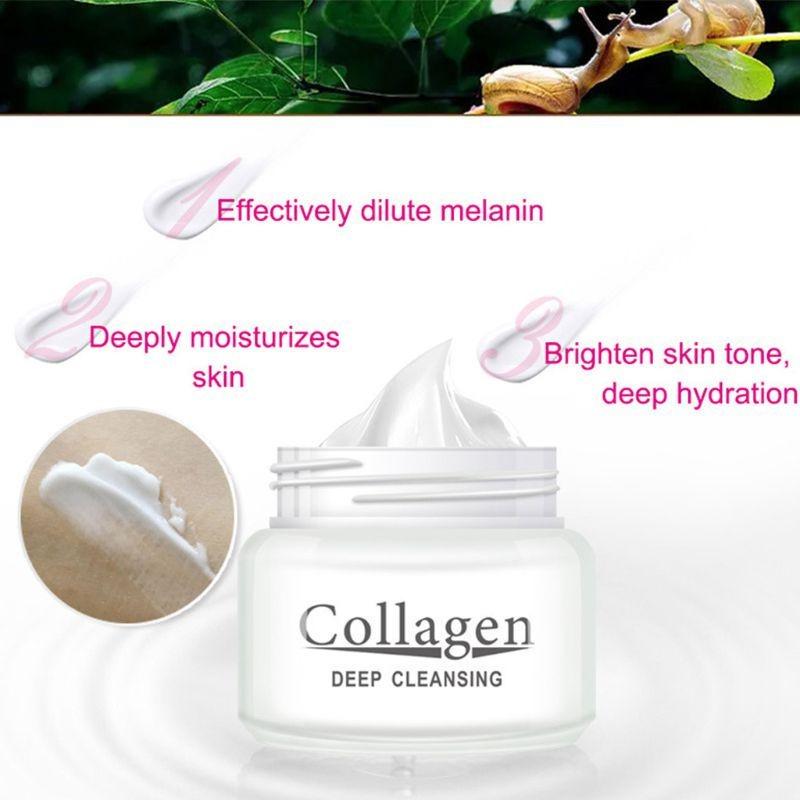 Collagen Face Cream Skin Moisturizing Anti-aging Whitening Protective Film Face Cream Skin Care