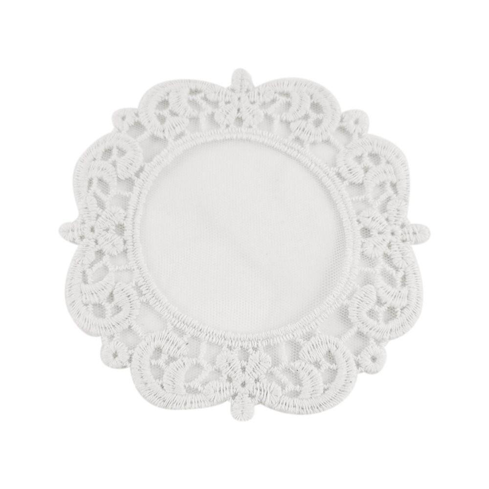 Napkin Lace Embroidered Coaster Kitchen Accessories Party Wedding Home Decorations Insulation Dining Mat Anti-scald