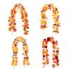 Durable Faux Maples Vine Wreath With Realistic Silk Leaves For Whole Year Wall Door Window Decoration