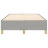 Vidaxl Bed Frame Without Mattress, Light Gray, 120X200 Cm, Upholstered