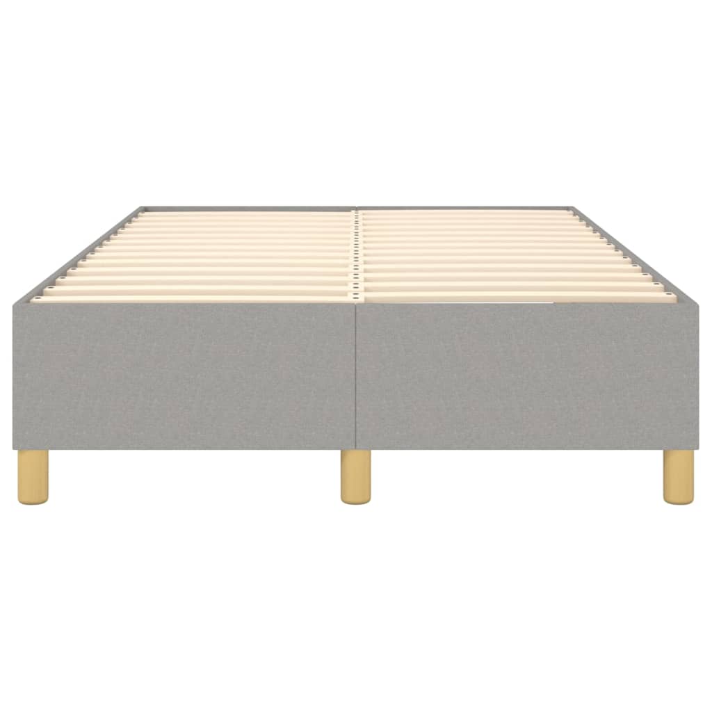 Vidaxl Bed Frame Without Mattress, Light Gray, 120X200 Cm, Upholstered
