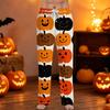 Men's Halloween Print Drawstring Pants Casual Lounge Sleepwear Relaxed Fit Cotton Blend Fabric Full Length