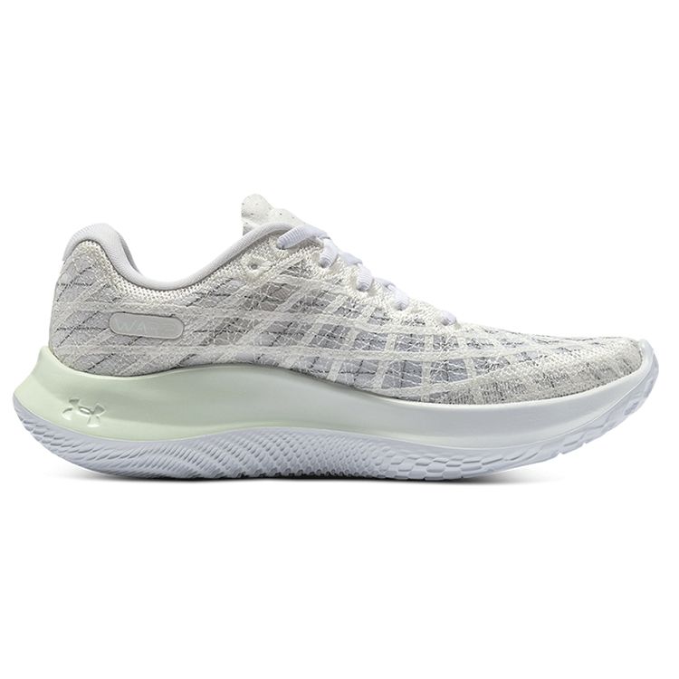 Under Armour Flow Velociti Wind 2 Comfortable Sports Fashion Fabric Low-Top Casual Running Shoes Women Sneaker White Black 3025662-105