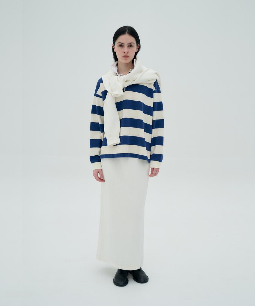 Jeonggamseutyudio Stripe Rugby T-Shirts_3 Color