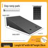 Tapis Rampe Anti-Glisse en Caoutchouc-Plastique pour Bordure de Ralentisseur de Vitesse pour Voitures