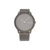 CK Quartz Series Minimalist Watch Quartz Movement Stainless Steel Bracelet Gray Dial Men Watches K3M517P4