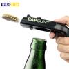 Lightweight Cap Gun Creative Flying Cap Launcher Bottle Beer Opener Bar Tool Drink Opening Gun Shaped Bottle Lids Shooter