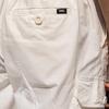 Vans SS25 Fashion Comfortable Versatile Skin-Friendly Thin Cargo Pants Women bottoms Off-White VN000NMWFS8