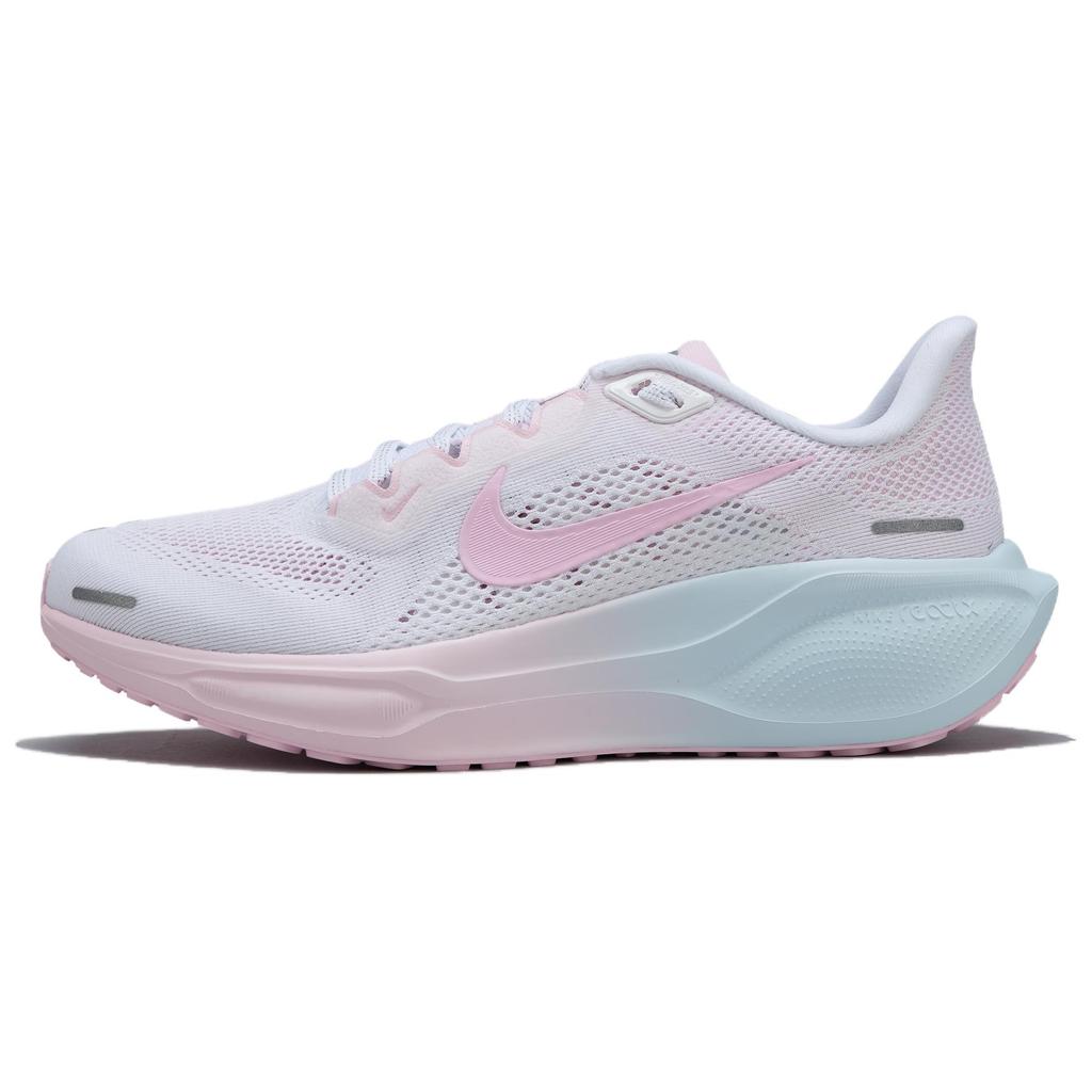 Nike Pegasus 41 Cushioning, Breathable, Lightweight, Rebound Low Top Running Shoes Women's Pink Blue Sneakers IQ0668-164