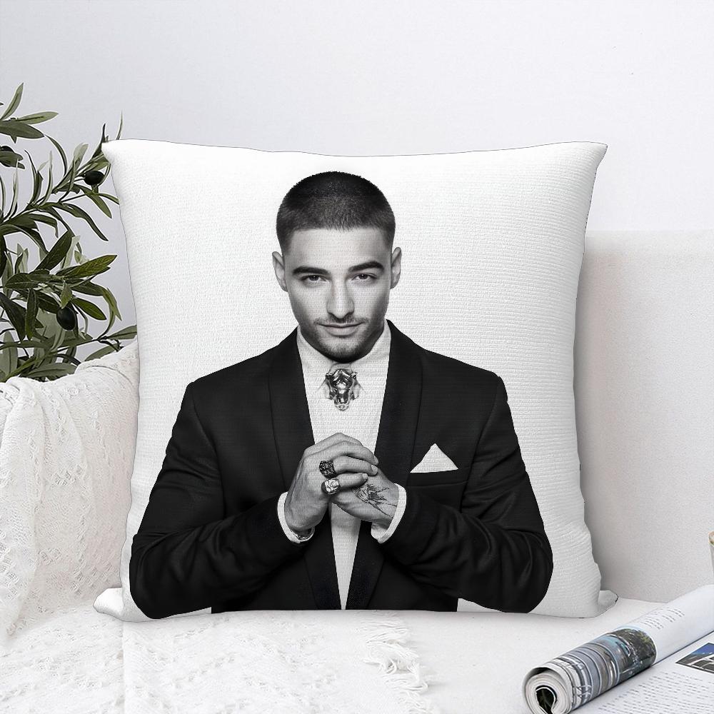 S-Singer M-Maluma Pillow Case Sofa Decorative Home Double-Sided Print Plush Square Throw Pillow Covers Cushion Decor Cover