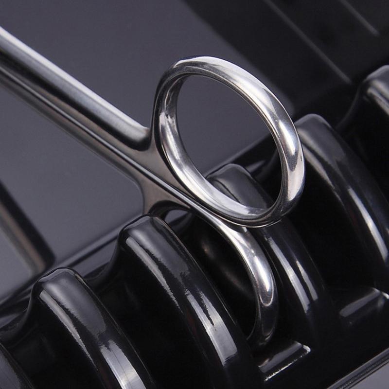 Salon Scissors Placement Rack Barber Scissors Case Storage Tray Hairdressing