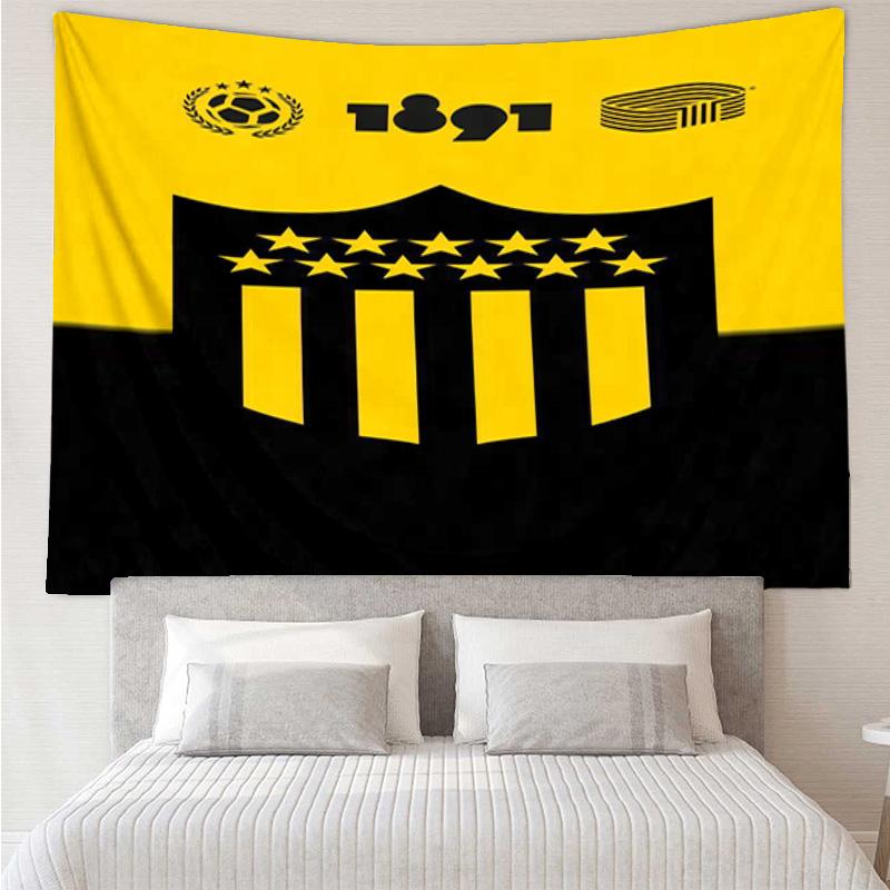 Peñarol Football Club  Tapestry Hanging for Bedroom,Livingroom, Playroom,Decor Art Room Wall Tapestry Holiday and Birthday Gifts