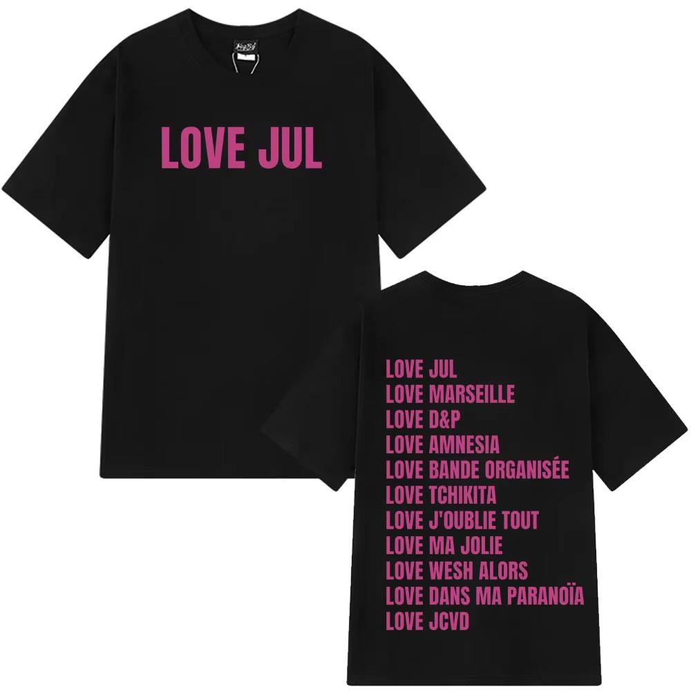 Men's and Women's Pure Cotton T-shirts of 2025 By Rapper Jul Are Comfortable, Breathable Must-have for The Holiday Season Ins