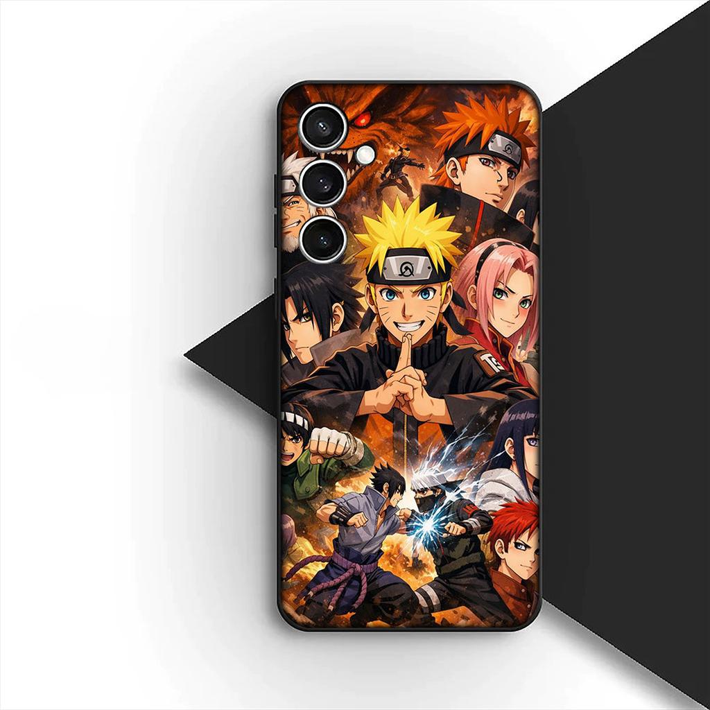 Comics Narutos Uchiha Sasuke Phone Cover for Samsung Galaxy S25 Edge S26 S24 FE Ultra Plus A08 A18 S25+ S23+ A56 5G Case