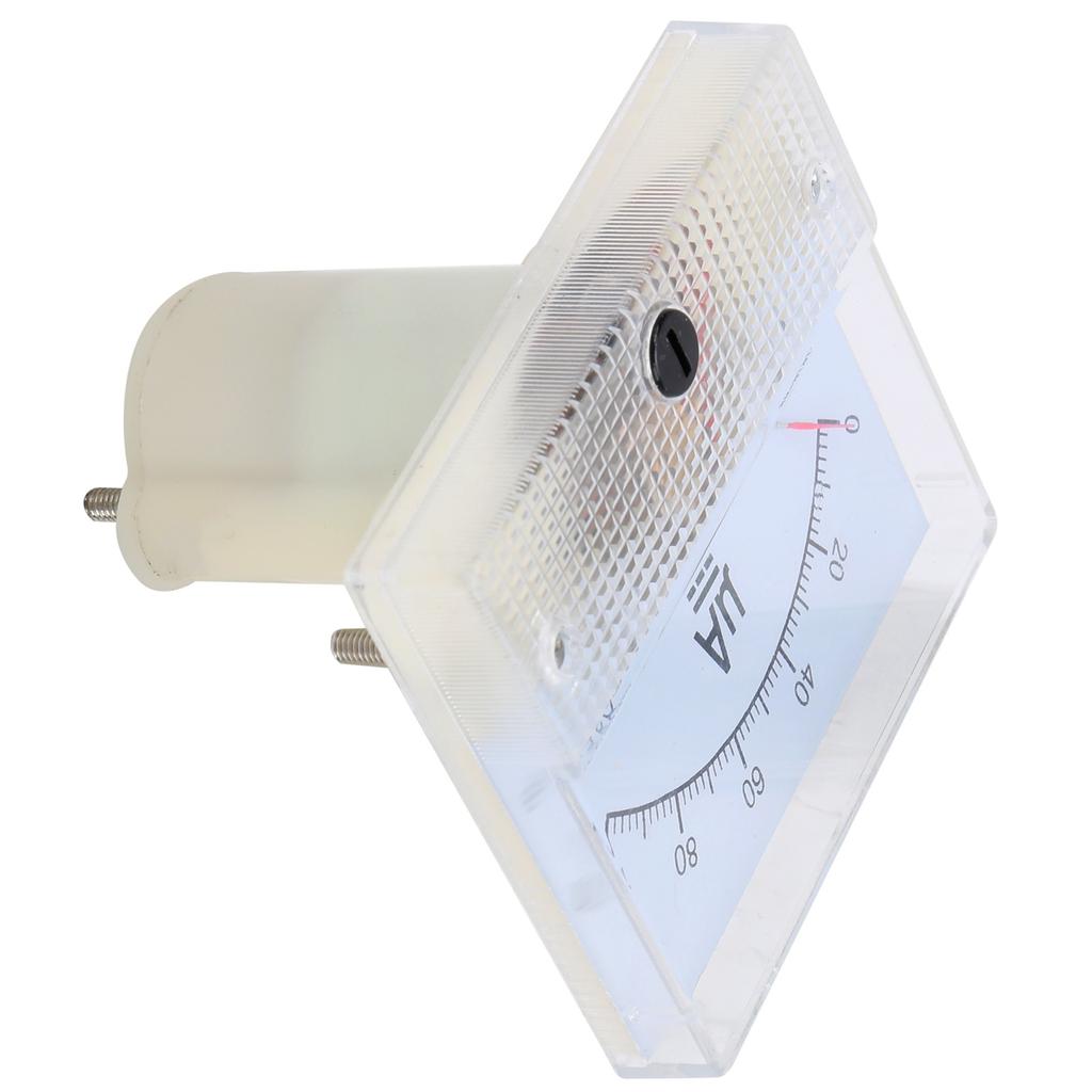85C1 DC 0~100UA Pointer Type Ammeter Analog Current Panel Meter Measuring Instrument
