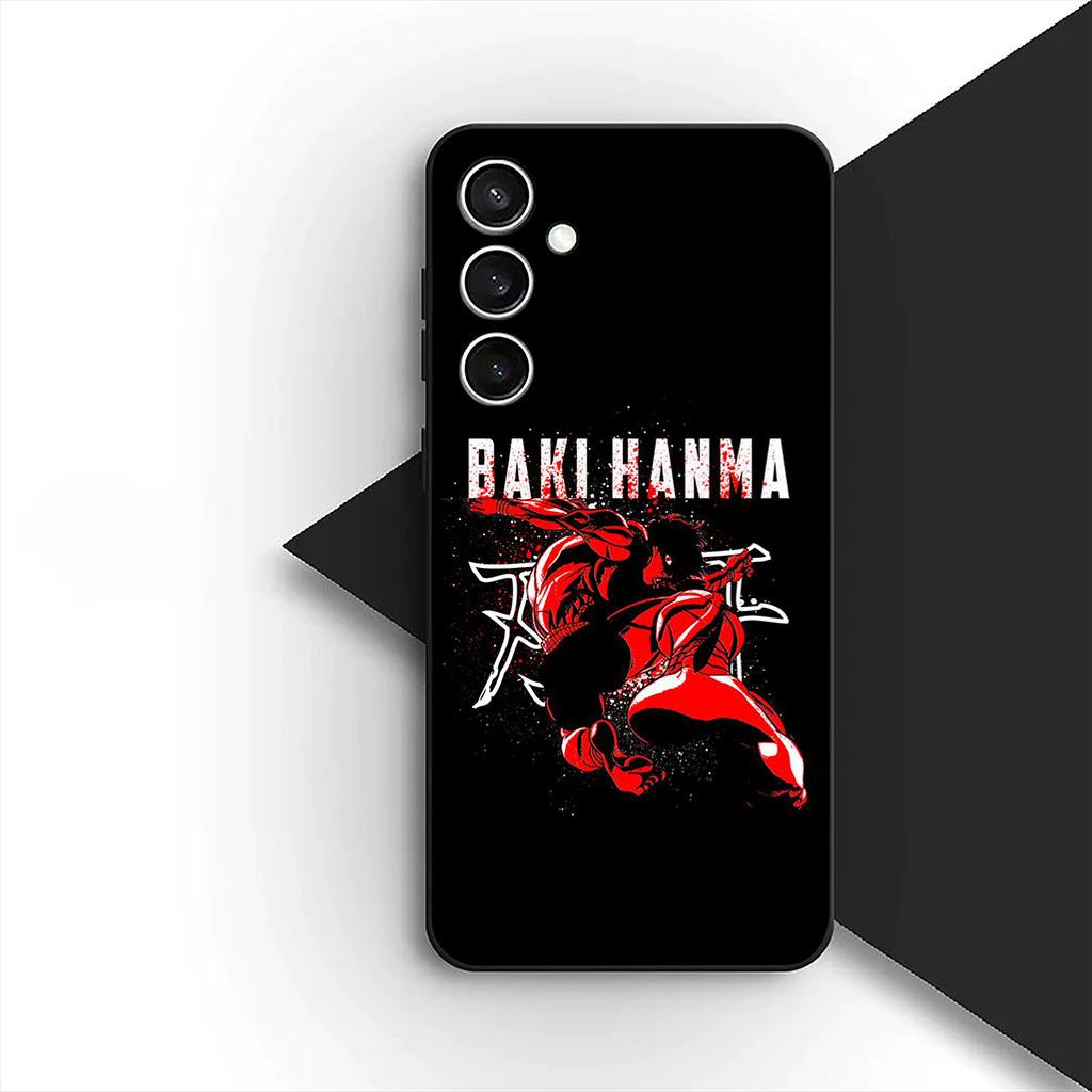 Casing for Samsung Galaxy S20 S22 S21 FE Ultra Plus A07 A17 A15 A16 A25 A57 A37 Phone Cover Soft Case Baki Hanma Art Cartoon