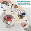200/100/60/30pcs Disposable Sink Filter Mesh Bags Kitchen Sink Strainer Drain Hole Anti-blocking Garbage Bag Cleaning Strainers Net